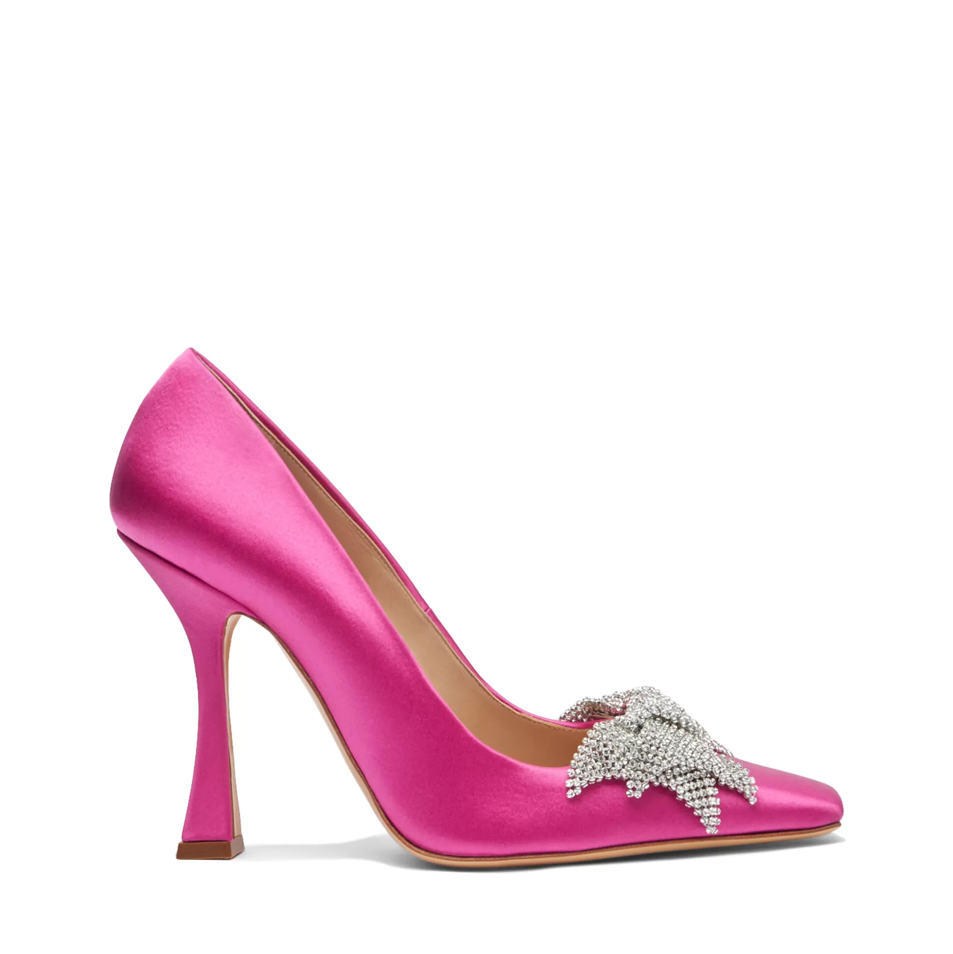 New Butterfly Geraldine Satin Pumps | Icons