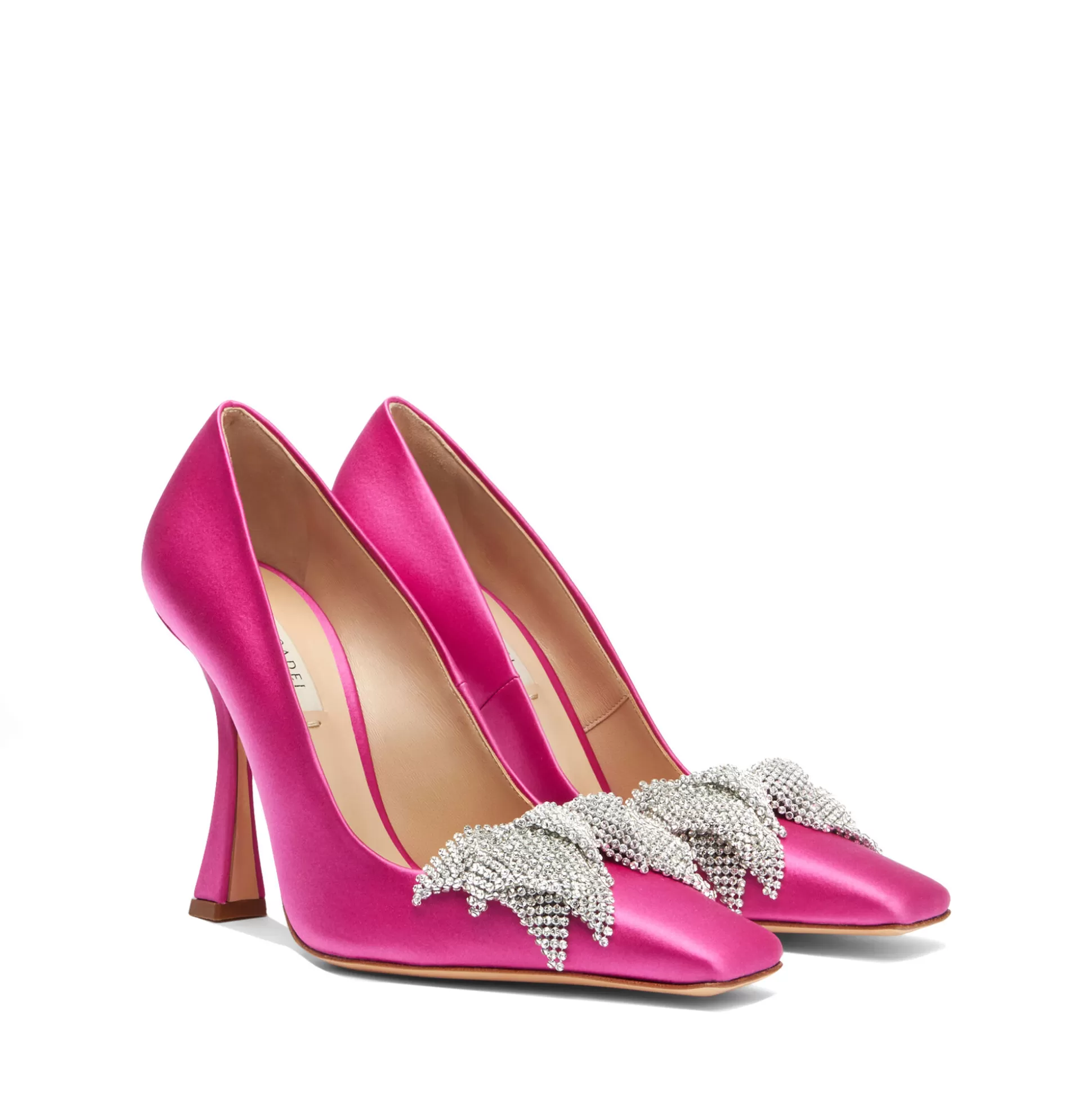 New Butterfly Geraldine Satin Pumps | Icons