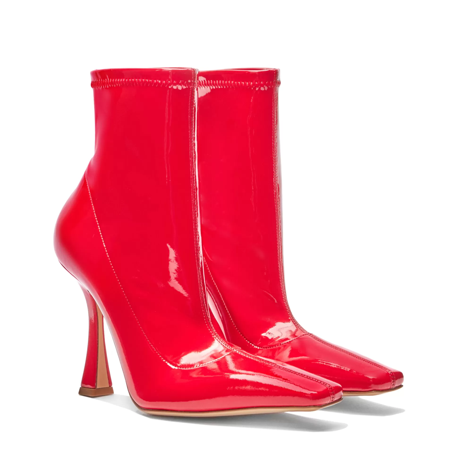 Best Geraldine Ultravox Patent Leather Ankle Boots