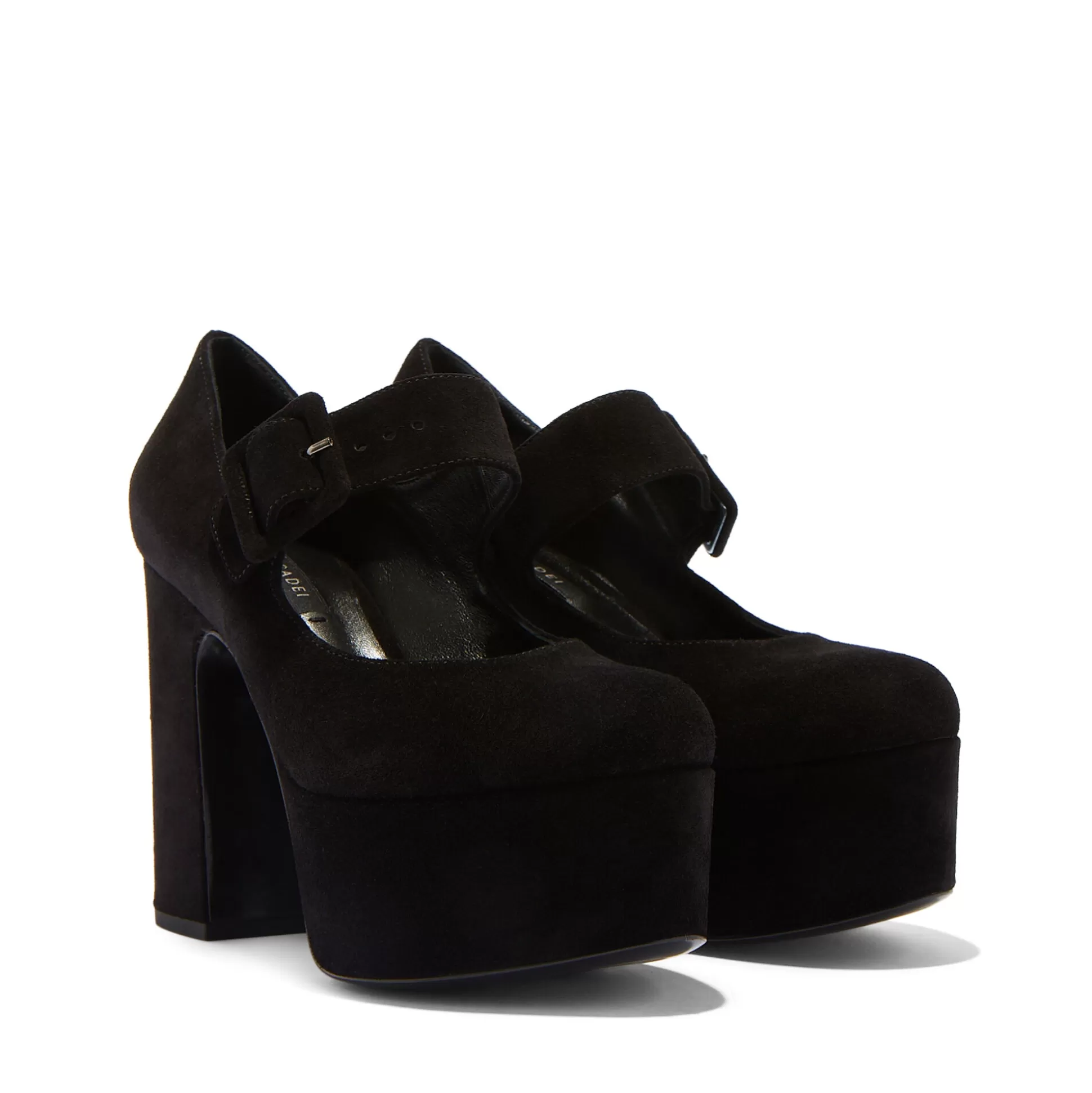 Hot Isa Suede Mary Jane Platforms