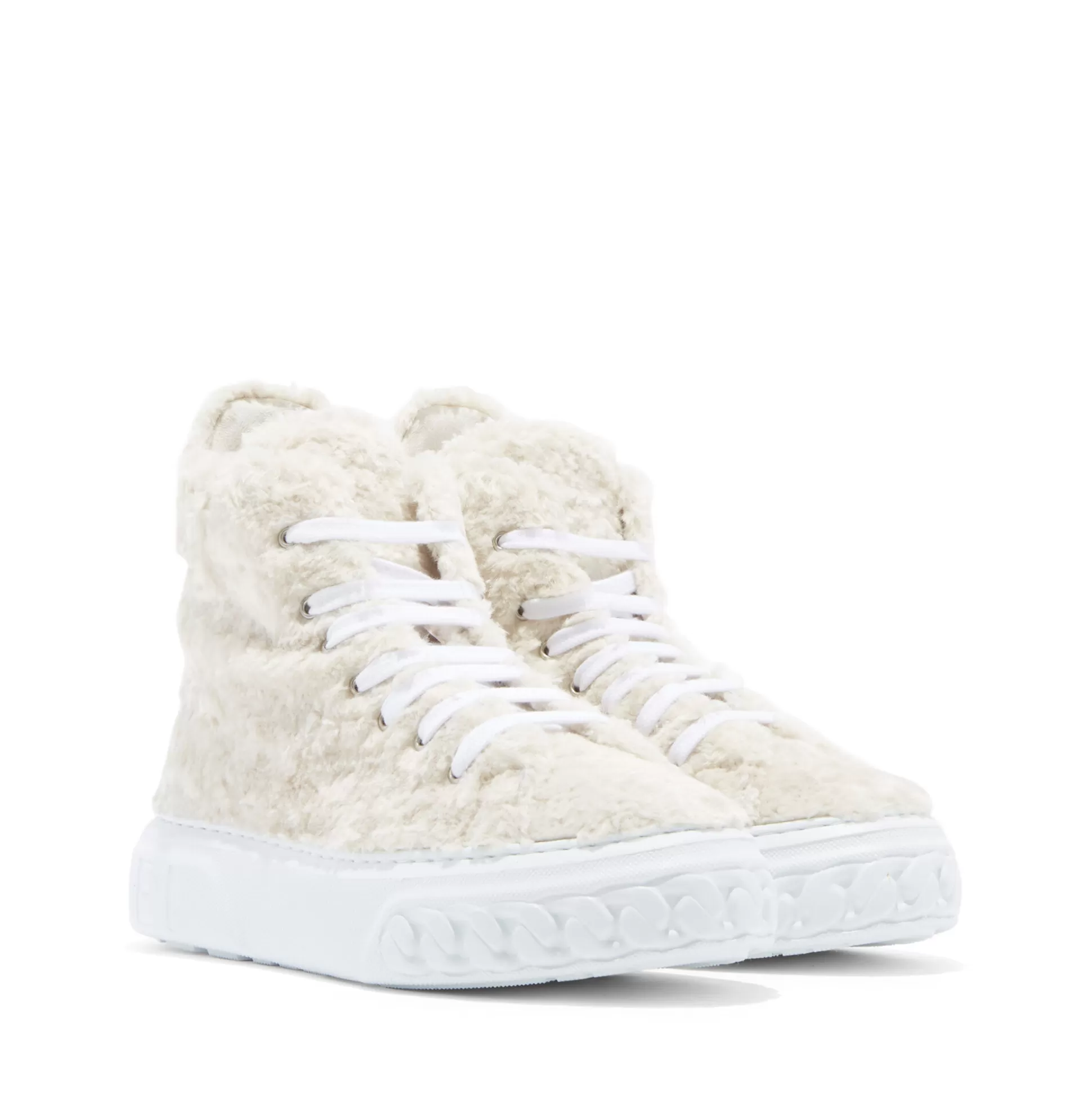 Outlet Off Road Senales Faux Fur Sneakers