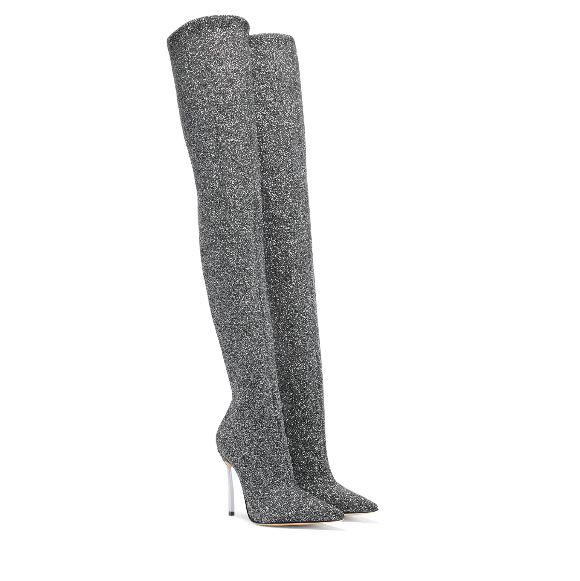 Cheap Superblade Lurex Over the Knee Boots | High Boots